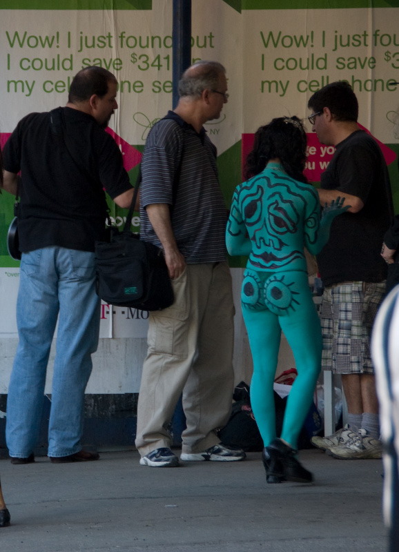 On the street in Chelsea, 2009